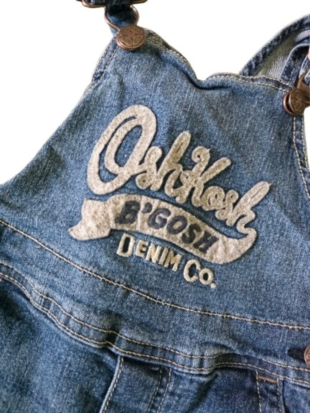 OshKosh B'gosh Light Blue Denim 2T Kids' Overalls